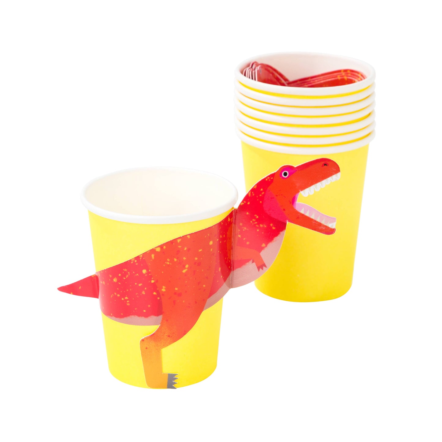 T-Rex Dinosaur Party Cups - 8 pk