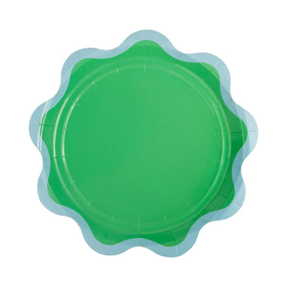 Ric Rac Edge Dessert paper plates - 8 pk