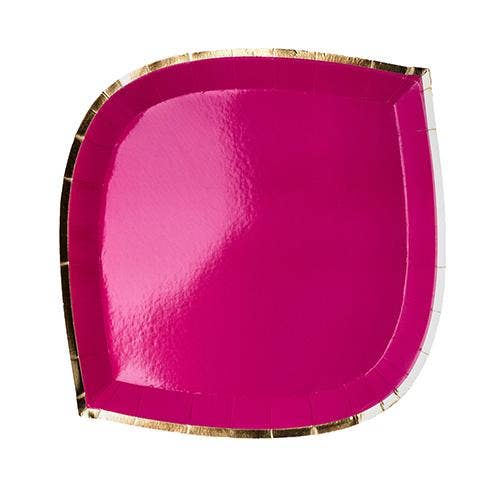 Posh Pinky dessert Plates - 8 Pk.