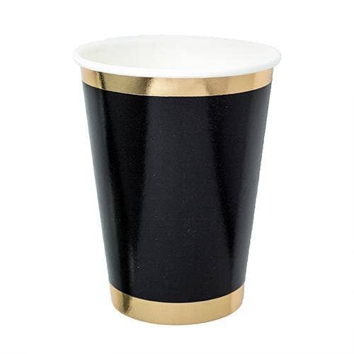 Jollity&Co Posh Noir 12 oz Cups navy - 8 Pk.