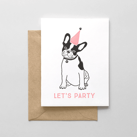 Party Pup card