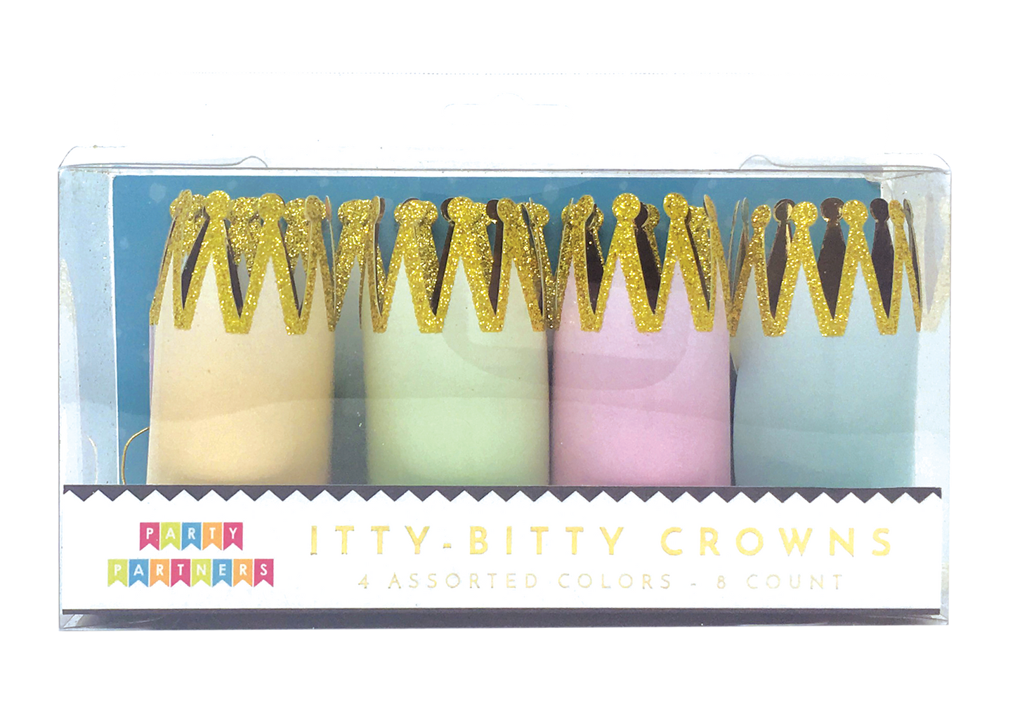 Itty Bitty Crowns- 8 pk.