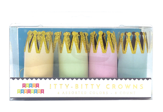 Itty Bitty Crowns- 8 pk.