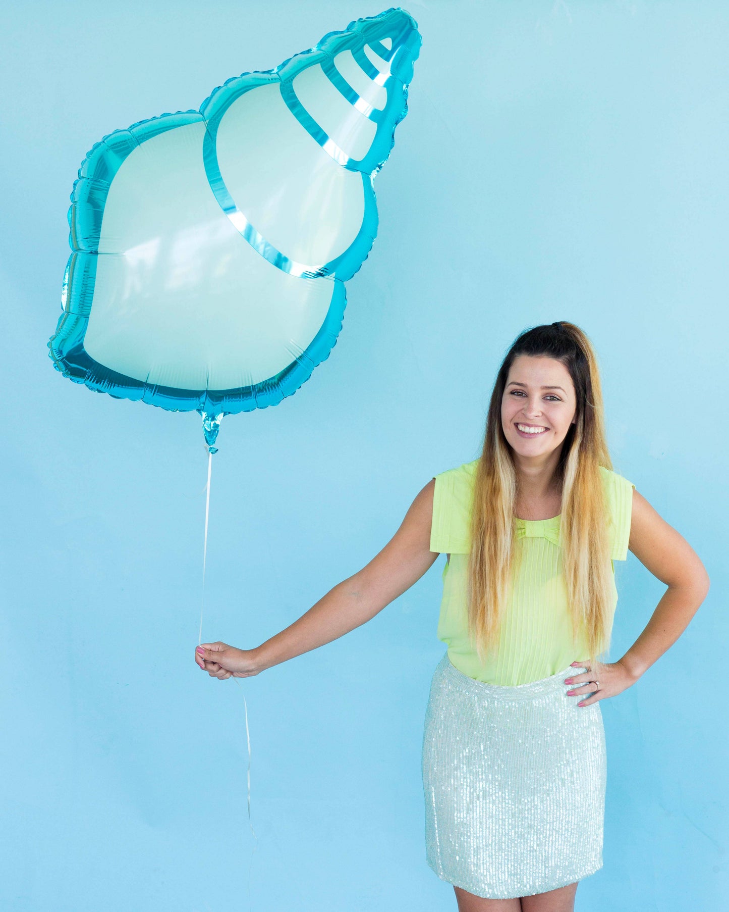 36" Seashell foil Balloon