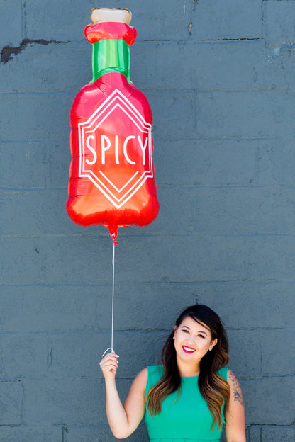 36" Spicy Bottle foil Balloon