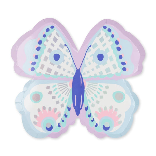 Butterfly Flutter Large Plates - 8 Pk.