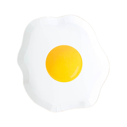 Yolks on You, Die-Cut dessert Plates - 8 Pk.