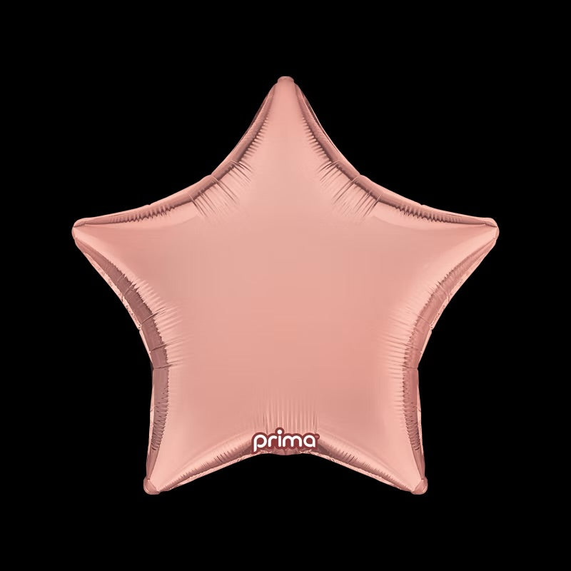 18" Prima Rose Gold Star foil star