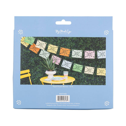 Fiesta Papel Picado Banner - 1 pk