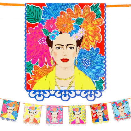 Boho Frida Kahlo Garland - 10ft