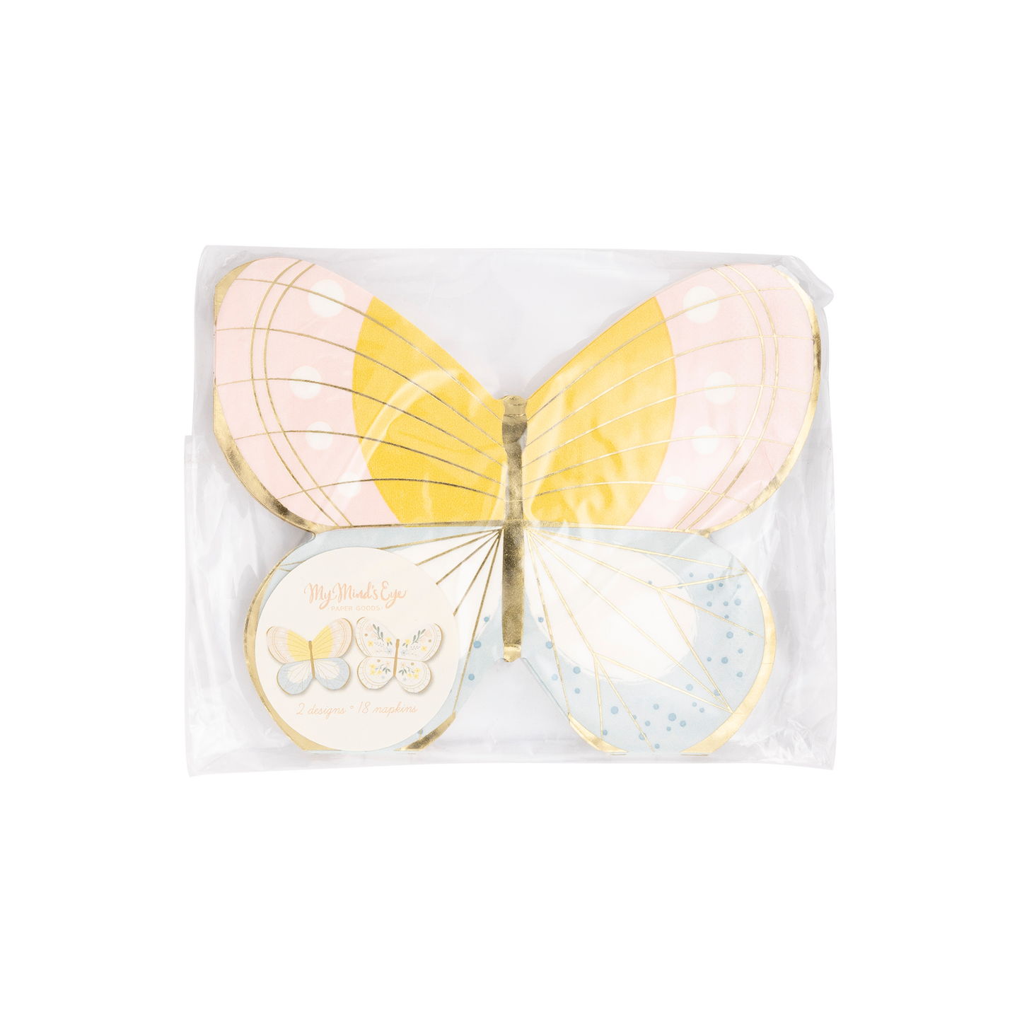 Butterfly Napkins - 18 pk