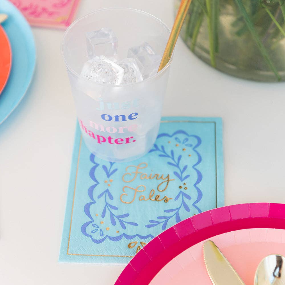 Book Club "Book Cover" Cocktail Napkins - 16 pk