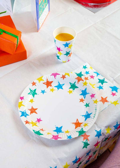 Birthday Brights Star, Home Recyclable Paper Cup - 8 pk.