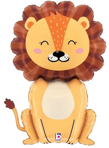 32" Jungle lion foil balloon