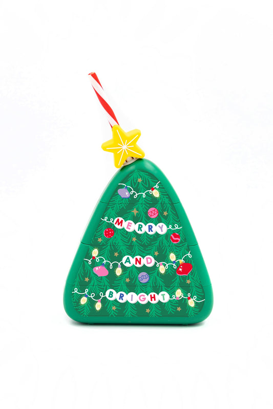 Merry Christmas Tree Sipper - 1 pk