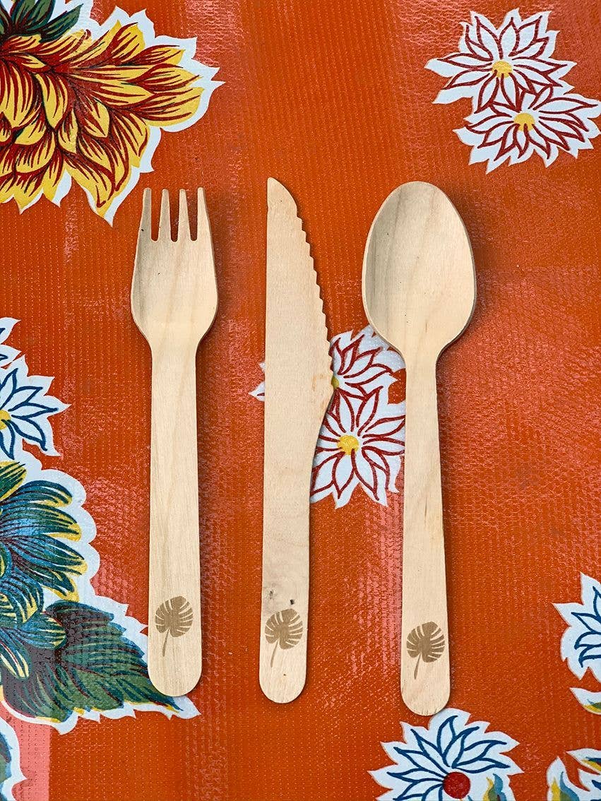 Fiesta Wooden Cutlery