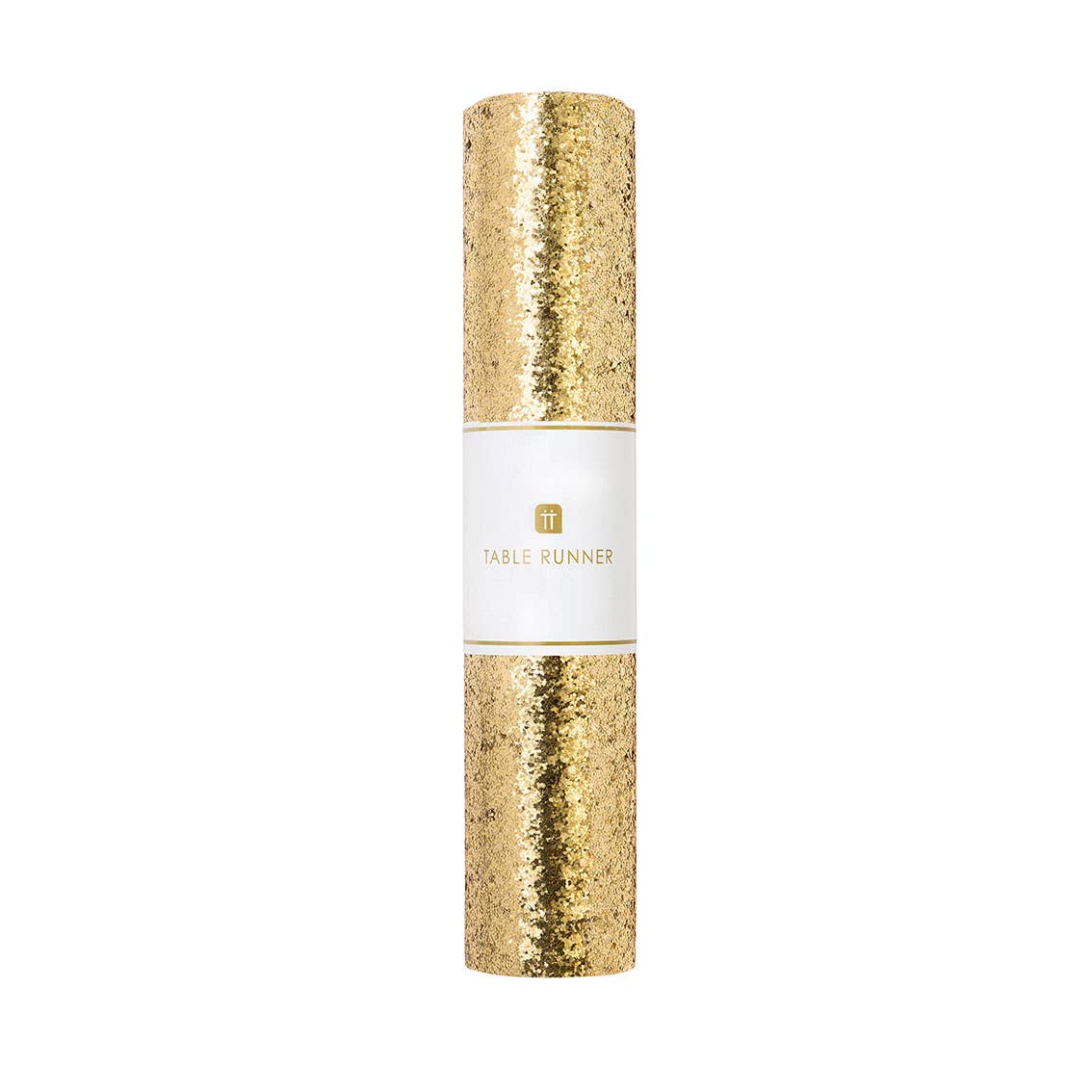 Gold Glitter Table Runner Décor - 6ft