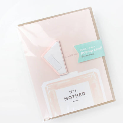 Pop-up No. 1 Mother - Mother's Day / Birthday Card