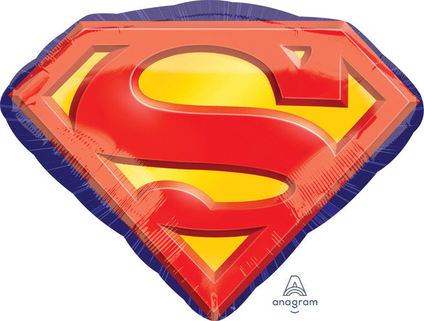 26" Superman emblem foil balloon