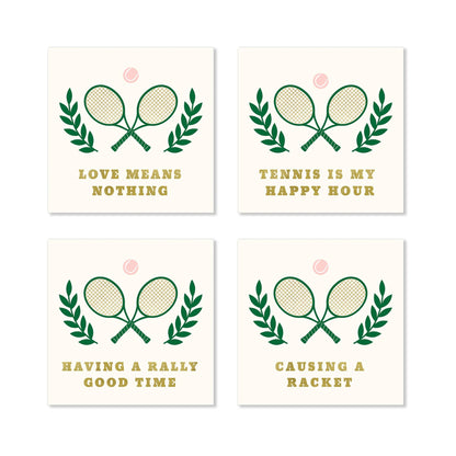 Tennis Sayings Napkin Set - 16 pk