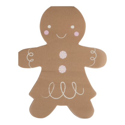 Gingerbread Girl Napkin - 24 pk