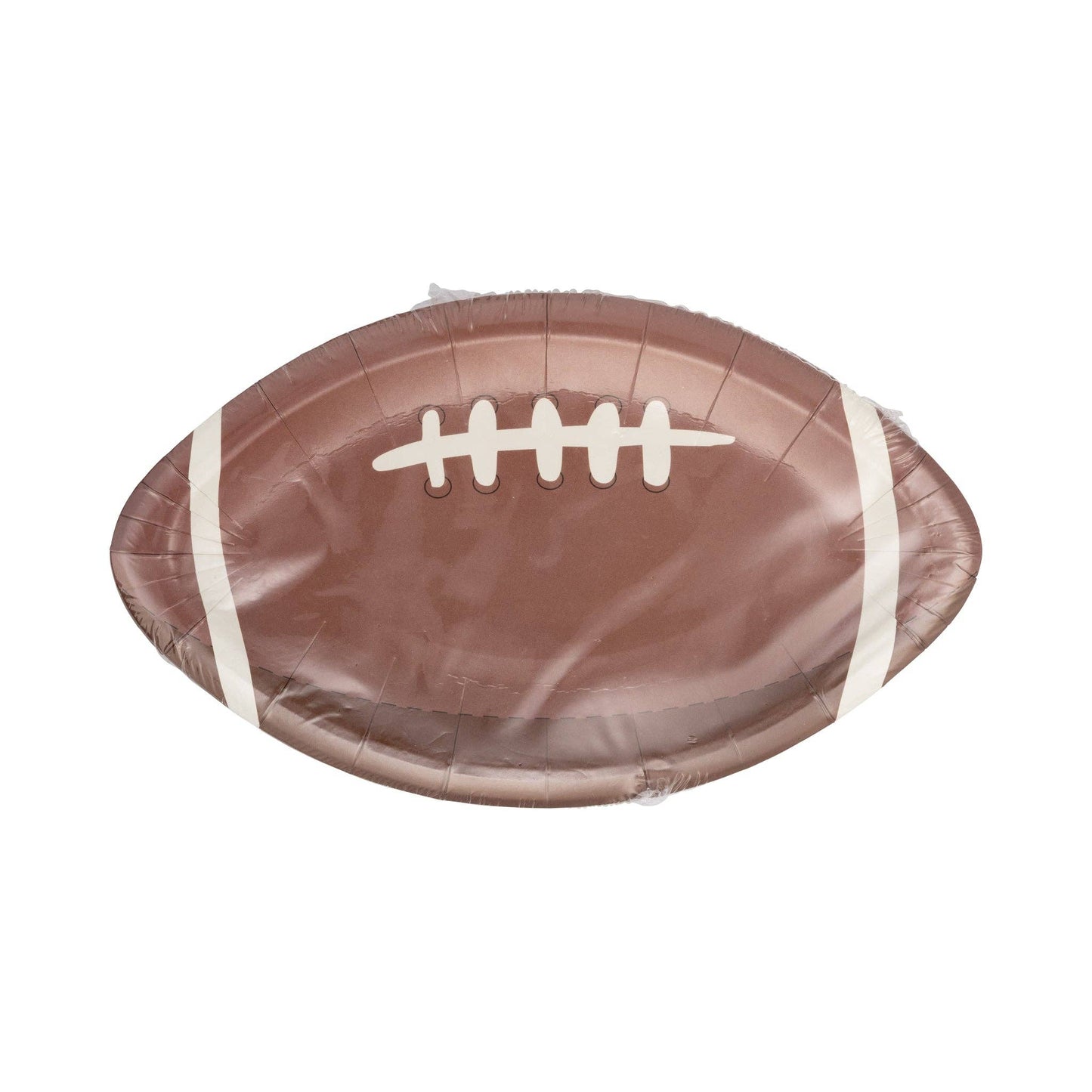 Football Shaped Plate - 8 pk