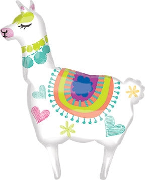 41" Llama foil balloon