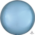 16" Orbz sphere pastel blue