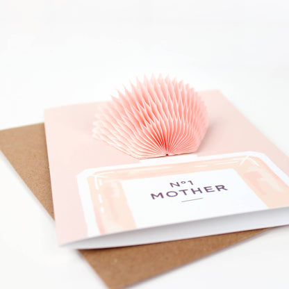 Pop-up No. 1 Mother - Mother's Day / Birthday Card