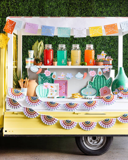 Fiesta Papel Picado Banner - 1 pk
