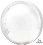 16" Orbz sphere white