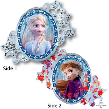 30" Frozen 2 satin sides foil balloon