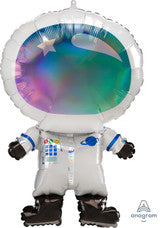 30" Astronaut iridescent foil Balloon