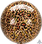 16" Orbz sphere leopard cheetah