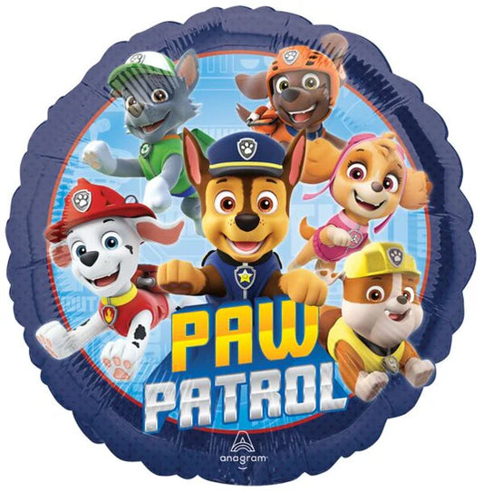 18" Paw Patrol foil balloon
