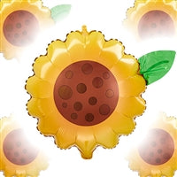 22" Sunflower Junior shape foil balloon