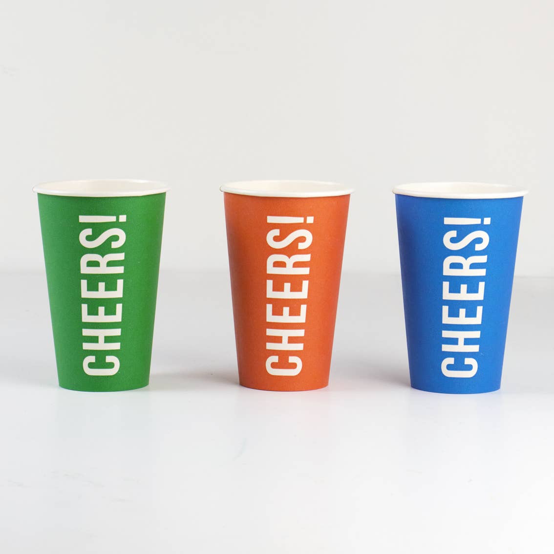 'Cheers' Red Paper Cups - 8 Pack, Game Day