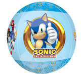 16" Sonic The hedgehog orbz Balloon with helium