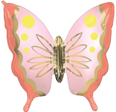 30" Soulful blossoms Butterfly foil Balloon