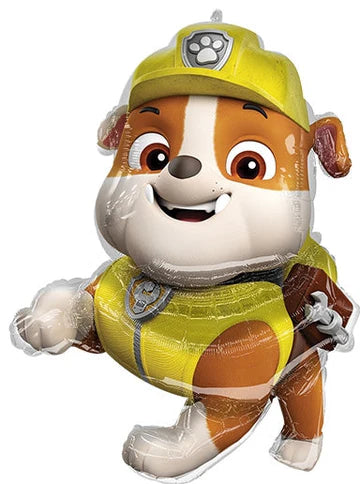 32" Paw Patrol Rubble foil balloon
