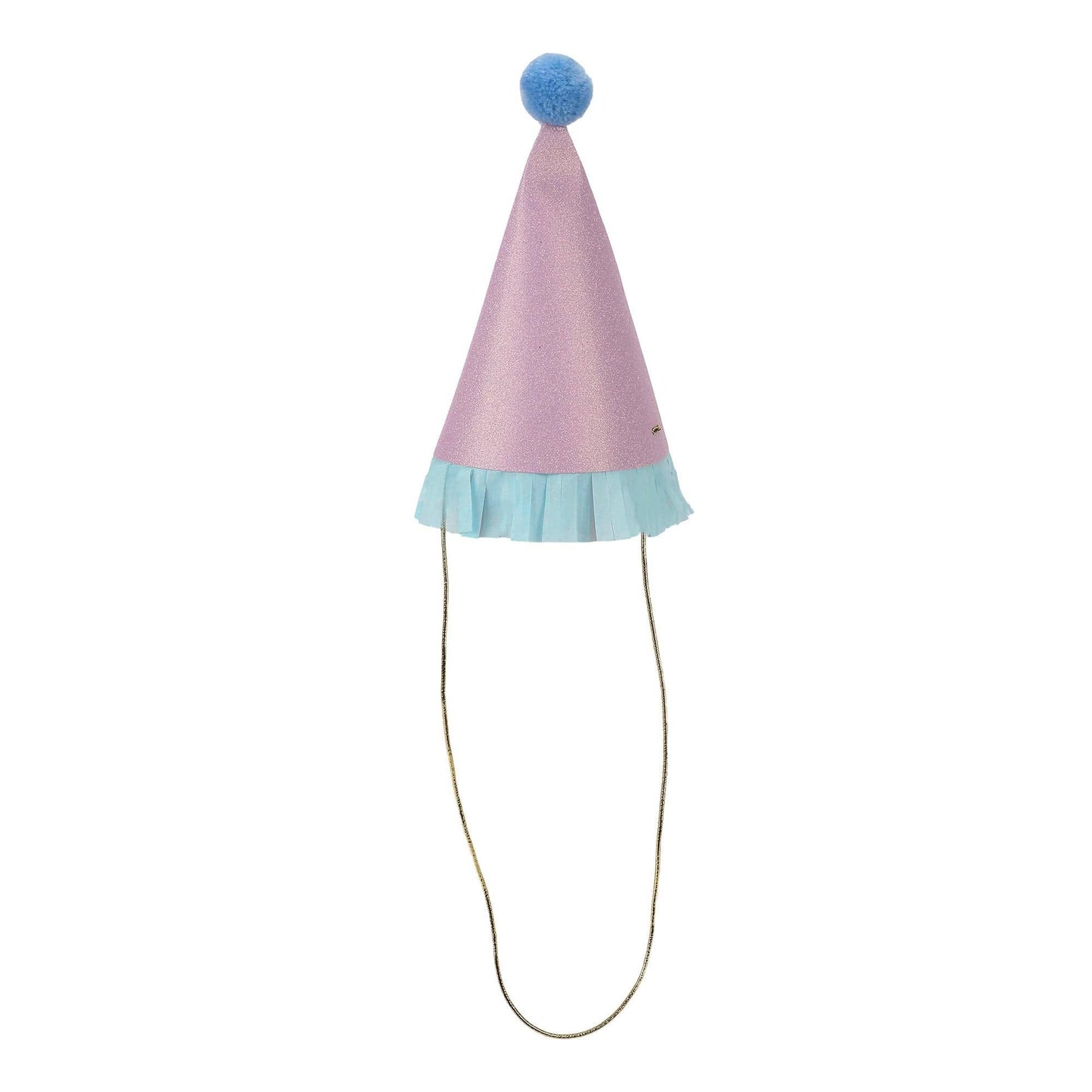 Top Off The Fun Mini Glitter Party Hats Set - 8 pk