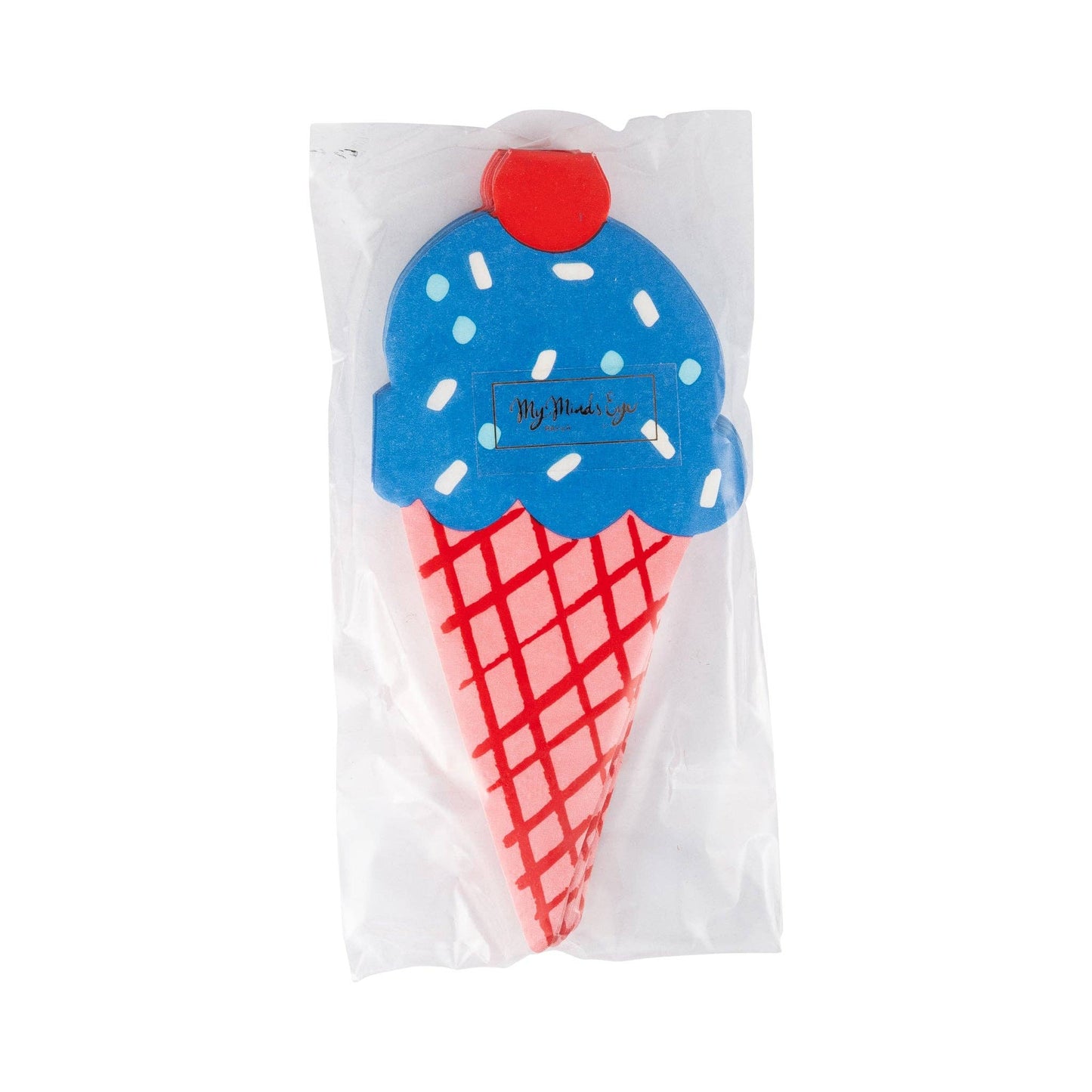 Ice Cream Shaped Dinner Napkin- 24 pk
