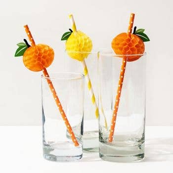 Fruit Honeycomb Straws