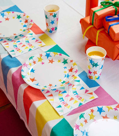 Birthday Brights Star, Home Recyclable Paper Cup - 8 pk.