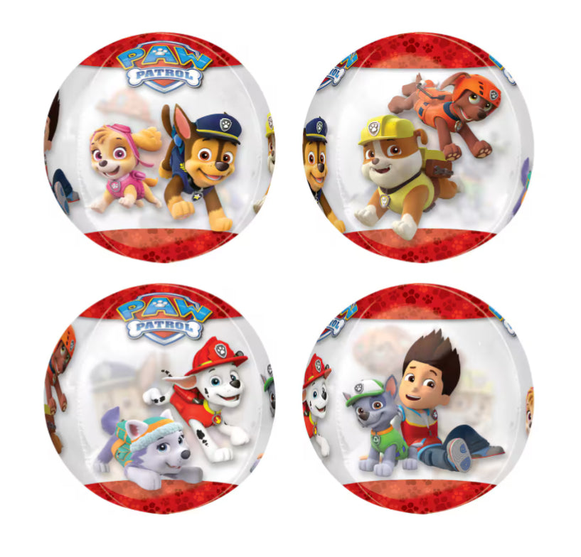 16” Paw patrol Orbz balloon