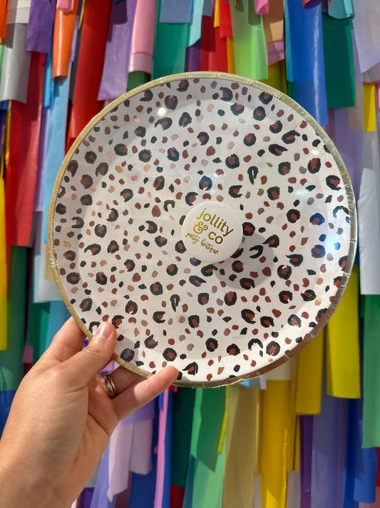 Leopard  Dinner Plates - 8 Pk.