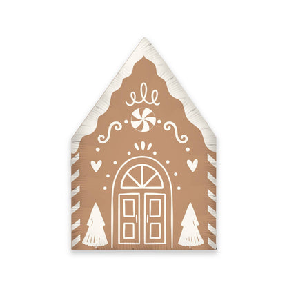 20" Gingerbread House foil Balloon - 1 pk