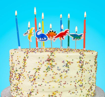 Party Dinosaur Candles - 5 Pack