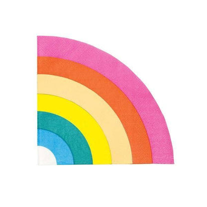 Birthday Brights Rainbow Napkins - 16 Pack