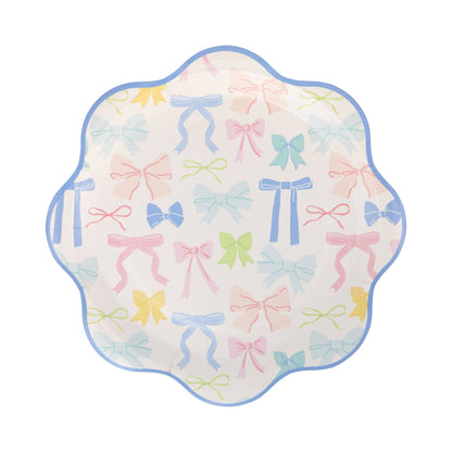 Lots of Bows Plate - 8 pk